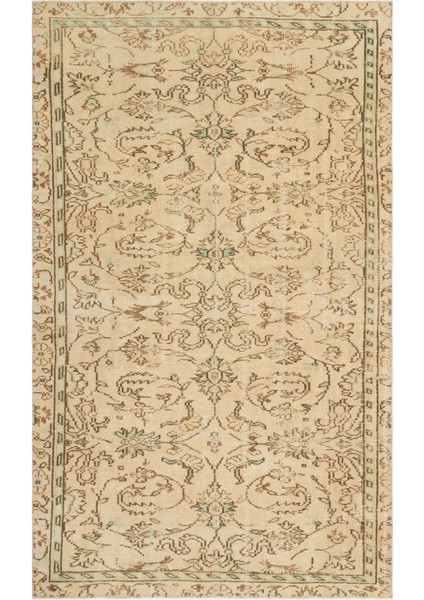 Atina Mavi Eskitme Yün Modern Desenli Yün Hav Toz Vermez Leke Tutmayan Salon Yolluk Mutfak El Dokuma Halı