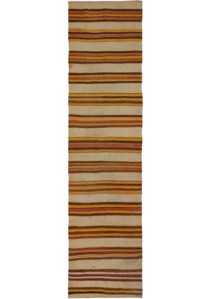 Atina Bej Eskitme Yün Modern Desenli Yün Hav Toz Vermez Leke Tutmayan Salon Yolluk Mutfak El Dokuma Halı