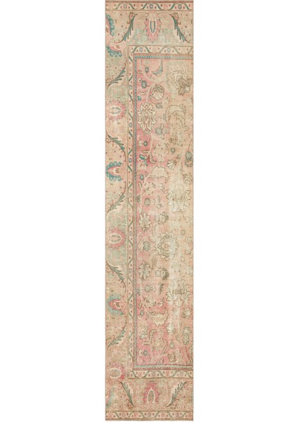 Iskece Turuncu Eskitme Yün Modern Desenli Yün Hav Toz Vermez Leke Tutmayan Salon Yolluk Mutfak El Dokuma Halı