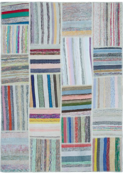 Atina Bej Eskitme Yün Modern Desenli Yün Hav Toz Vermez Leke Tutmayan Salon Yolluk Mutfak El Dokuma Halı