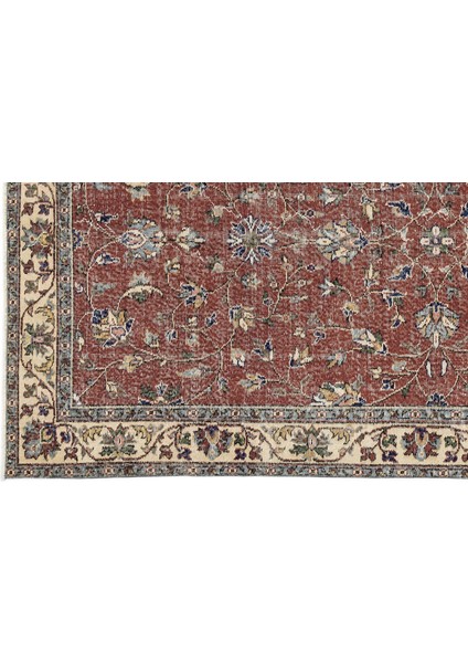 Kahverengi Çerçeveli Yün Modern Desenli Yün Hav Toz Vermez Leke Tutmayan Salon Yolluk Mutfak El Dokuma Halı fırsatları