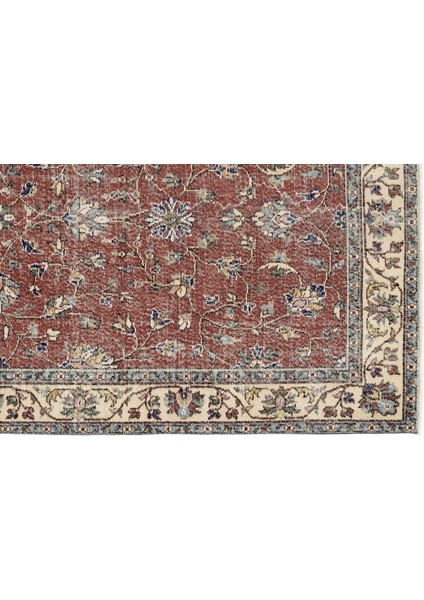 Kahverengi Çerçeveli Yün Modern Desenli Yün Hav Toz Vermez Leke Tutmayan Salon Yolluk Mutfak El Dokuma Halı indirimleri