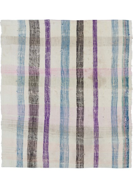 Iskece Turkuaz Eskitme Yün Modern Desenli Yün Hav Toz Vermez Leke Tutmayan Salon Yolluk Mutfak El Dokuma Halı