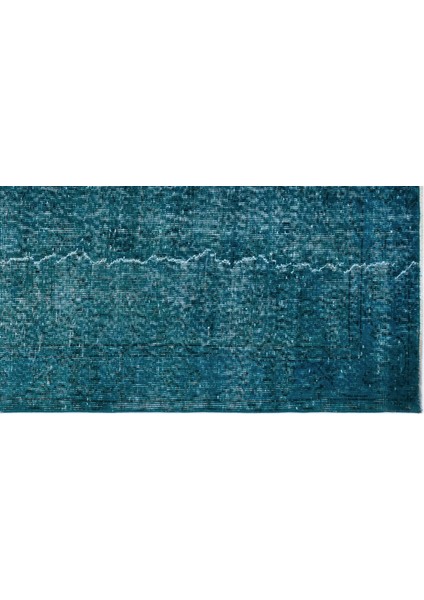 Teselya Mavi Patchwork Yün Modern Desenli Yün Hav Toz Vermez Leke Tutmayan Salon Yolluk Mutfak El Dokuma Halı fırsatları