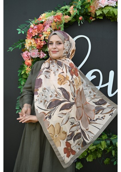 Flora Çiçekli Şal