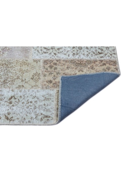 Atina Turkuaz Eskitme Yün Modern Desenli Yün Hav Toz Vermez Leke Tutmayan Salon Yolluk Mutfak El Dokuma Halı fiyatları