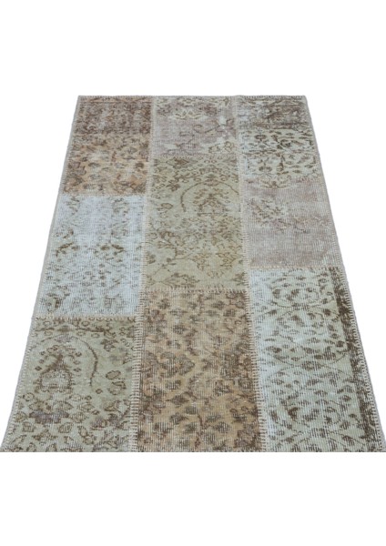 Atina Turkuaz Eskitme Yün Modern Desenli Yün Hav Toz Vermez Leke Tutmayan Salon Yolluk Mutfak El Dokuma Halı modelleri