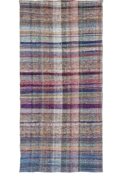 Deutsch-Wagram Kırmızı Göbekli Tensel Modern Desenli Yün Hav Toz Vermez Leke Tutmayan Salon Yolluk Mutfak El Dokuma Halı