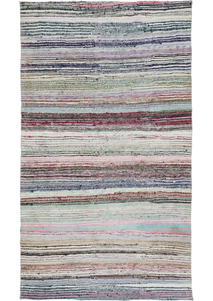 Atina Turkuaz Eskitme Yün Modern Desenli Yün Hav Toz Vermez Leke Tutmayan Salon Yolluk Mutfak El Dokuma Halı