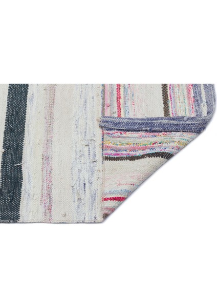 Teselya Turkuaz Patchwork Yün Modern Desenli Yün Hav Toz Vermez Leke Tutmayan Salon Yolluk Mutfak El Dokuma Halı fiyatları