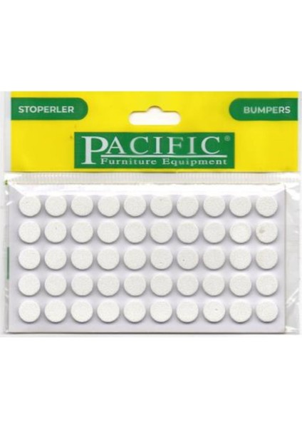 Yapıșkanlı Eva Sünger Bazlı Çekmece Dolap Kapi Ses Stoperi 2mm - 50 Adet Kolay Yapışkanlı