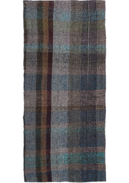 Teselya Bej Çizgili Yün Modern Desenli Yün Hav Toz Vermez Leke Tutmayan Salon Yolluk Mutfak El Dokuma Halı