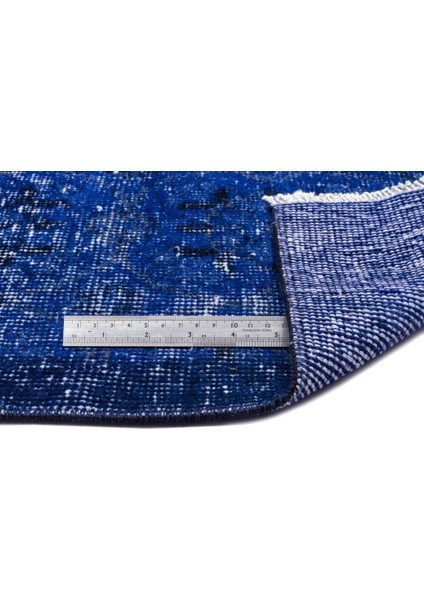 Mavi Eskitme Yün Modern Desenli Yün Hav Toz Vermez Leke Tutmayan Salon Yolluk Mutfak El Dokuma Halı fiyatları