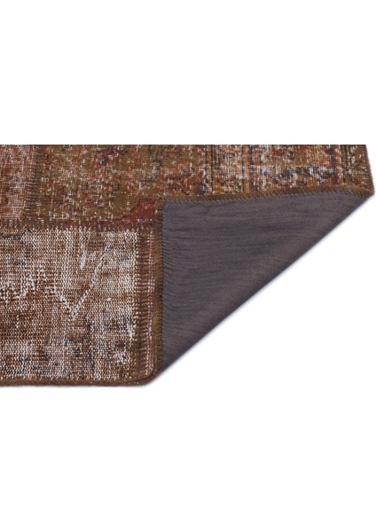 Teselya Turkuaz Patchwork Yün Modern Desenli Yün Hav Toz Vermez Leke Tutmayan Salon Yolluk Mutfak El Dokuma Halı fiyatları