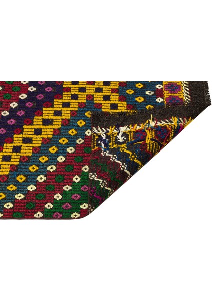 Iskece Kırmızı Eskitme Yün Modern Desenli Yün Hav Toz Vermez Leke Tutmayan Salon Yolluk Mutfak El Dokuma Halı fiyatları