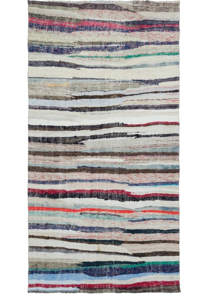 Girit Kahverengi Geometrik Yün Modern Desenli Yün Hav Toz Vermez Leke Tutmayan Salon Yolluk Mutfak El Dokuma Halı