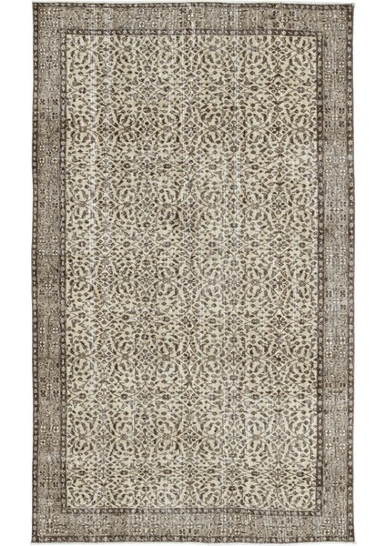 Atina Mavi Eskitme Yün Modern Desenli Yün Hav Toz Vermez Leke Tutmayan Salon Yolluk Mutfak El Dokuma Halı