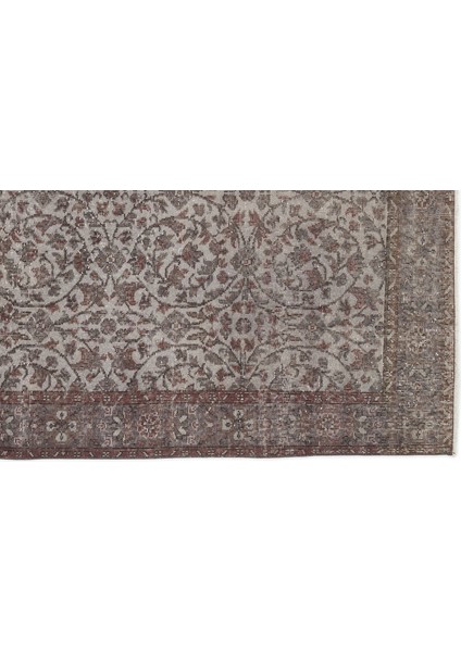 Kahverengi Çerçeveli Yün Modern Desenli Yün Hav Toz Vermez Leke Tutmayan Salon Yolluk Mutfak El Dokuma Halı fırsatları