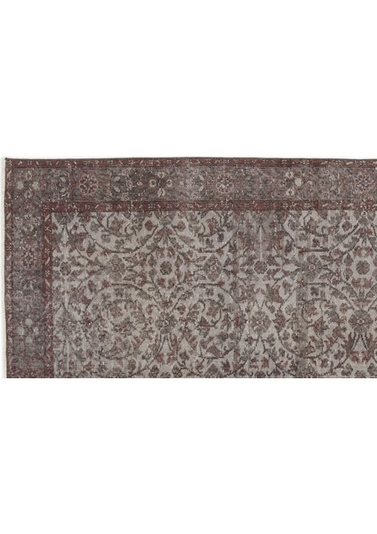 Kahverengi Çerçeveli Yün Modern Desenli Yün Hav Toz Vermez Leke Tutmayan Salon Yolluk Mutfak El Dokuma Halı indirimleri