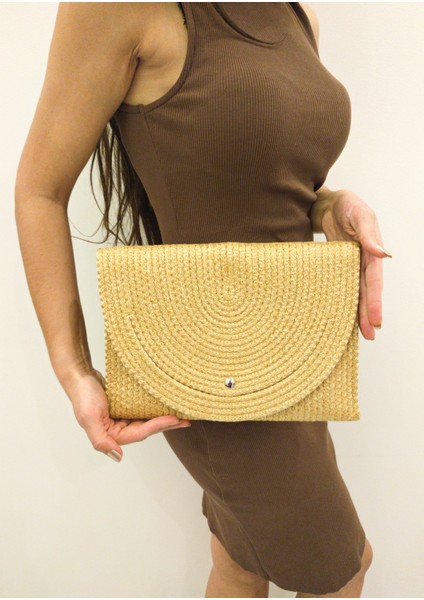 Tasarım El Çantası Portföy Çanta Yıkanabilir Kordon Ip Çanta Gold fiyatları