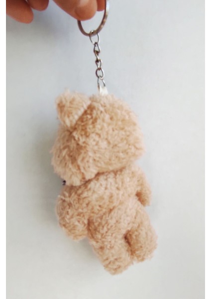 Peluş ( Açıkkahve) Ayıcık Anahtarlık -12CM - Oyuncak - Çanta Süsü - Doğum Günü-Sevgililer Günü Hediy fırsatları