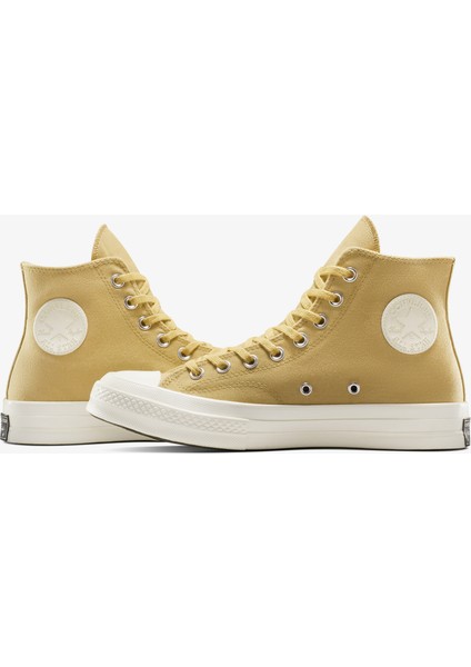 Chuck 70 Texture Unisex Bej Sneaker.237