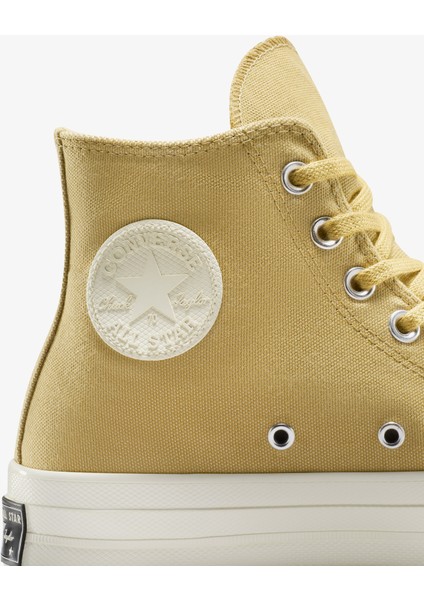 Chuck 70 Texture Unisex Bej SNEAKER.237