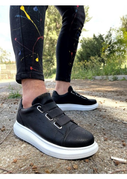 Sneakers Ayakkabı 889 Siyah (Beyaz Taban) indirimleri
