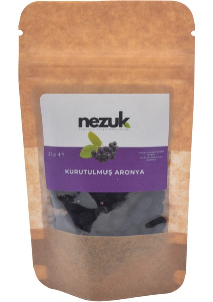 Kurutulmuş Doğal Aronya 25G