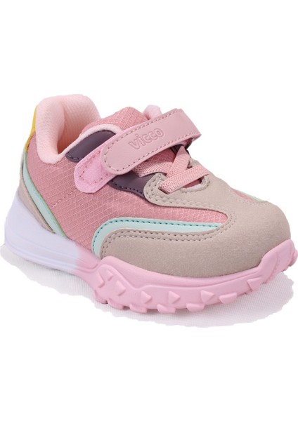 Surf 346B25K253 Pudra Ortopedik Günlük Kız Çocuk Spor Ayakkabı