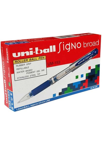 Unibal Uniball Signo Broad UM-153 Imza Kalemi 1.0 mm fiyatları