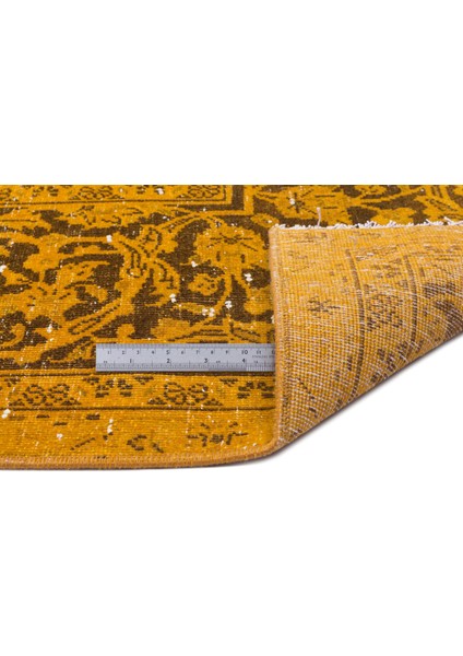 Sarı Göbekli Yün Modern Desenli Yün Hav Toz Vermez Leke Tutmayan Salon Yolluk Mutfak El Dokuma Halı fiyatları