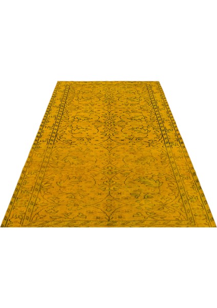 Sarı Çerçeveli Yün Modern Desenli Yün Hav Toz Vermez Leke Tutmayan Salon Yolluk Mutfak El Dokuma Halı modelleri
