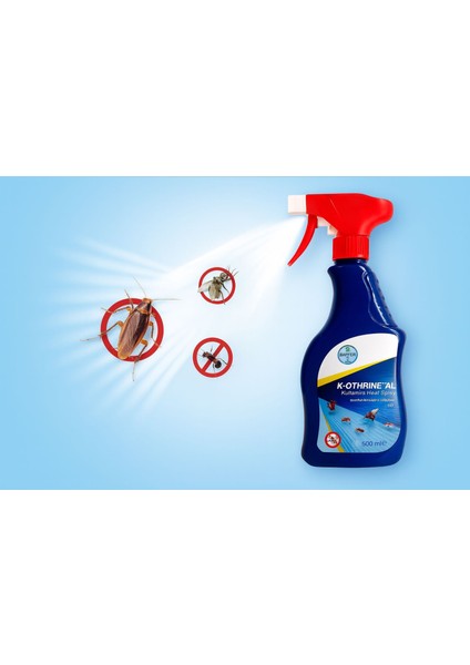 K-Othrine Sprey Haşere Ilacı 2 x 500 ml fiyatları