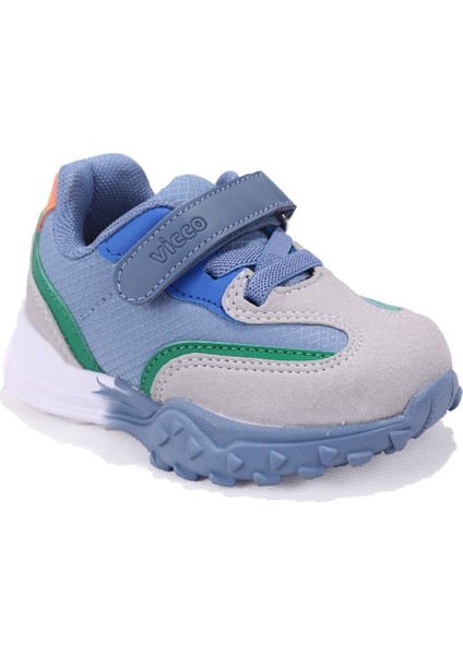 Surf 346B25K253 Mavi Ortopedik Günlük Erkek Çocuk Spor Ayakkabı