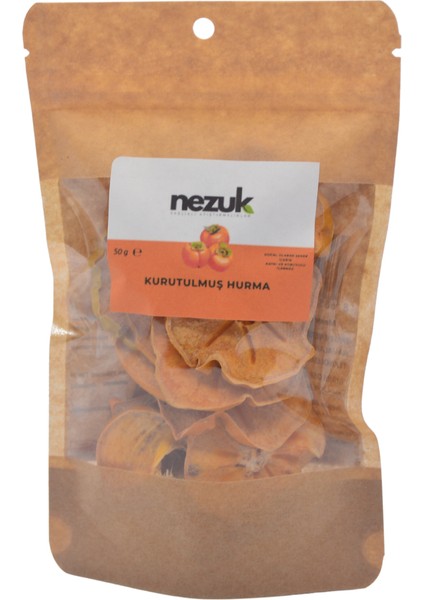 Kurutulmuş Doğal Cennet Hurması 50G Cips