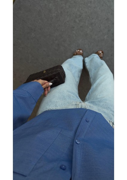 Oversize Açık Jean indirimleri