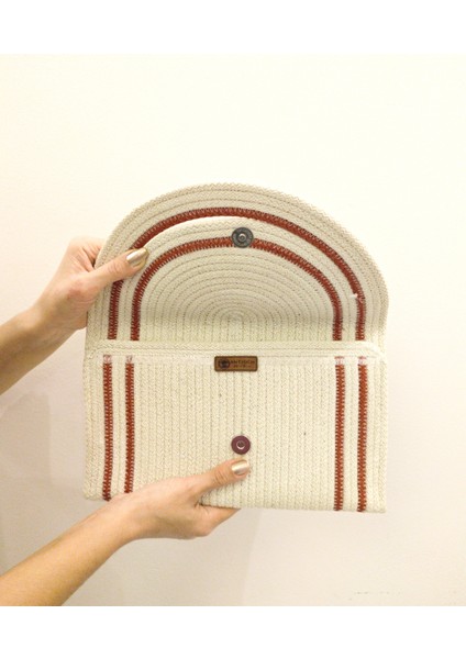 Tasarım El Çantası Kadın Portföy Çanta Yıkanabilir Kordon Ip Çanta modelleri