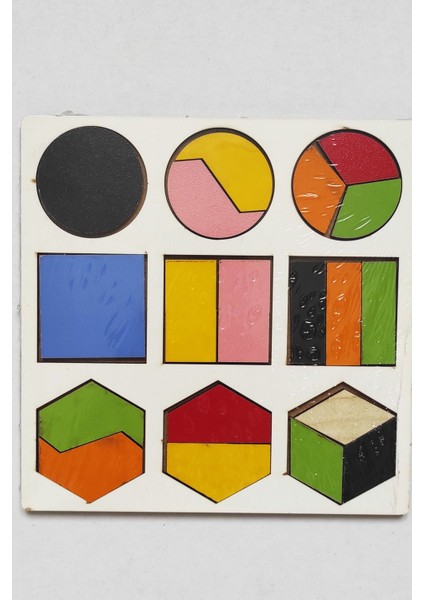 Ahşap Eğitici Oyuncak Geometrik Şekiller Bultak