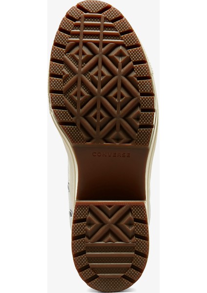 Chuck 70 De Luxe Heel Kadın Krem Platform Sneaker.286