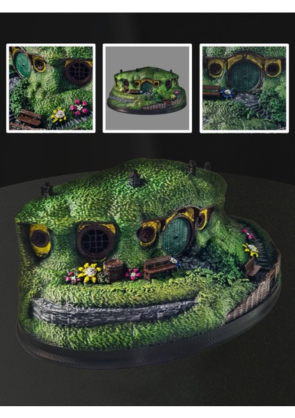 Yüzüklerin Efendisi Hobbit Ev Figür,yüzüklerin Efendisi Hediye,hobbiton Heykel Figür modelleri