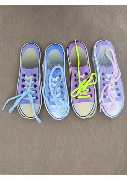 İnce Motor Beceri Geliştirici Bağcıklı Spor Ayakkabı Eğitici Ahşap Oyuncak 19 x 6 cm indirimleri