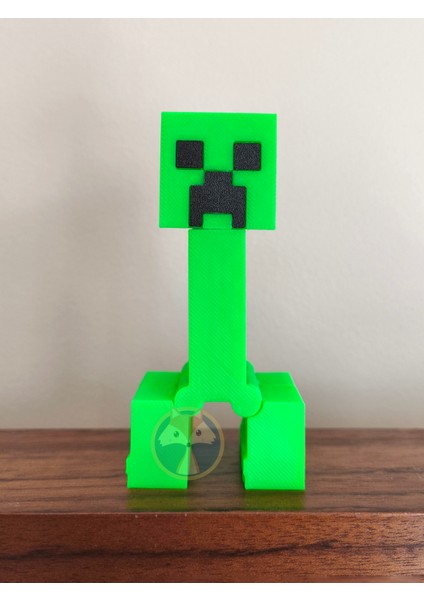 Blok Dünya Ilhamlı Figür – Yeşil Yürüyen (Minecraft)