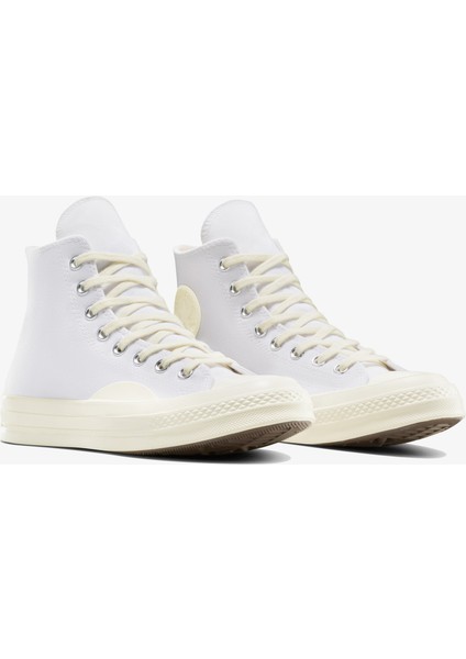 Chuck 70 Texture Unisex Beyaz SNEAKER.102