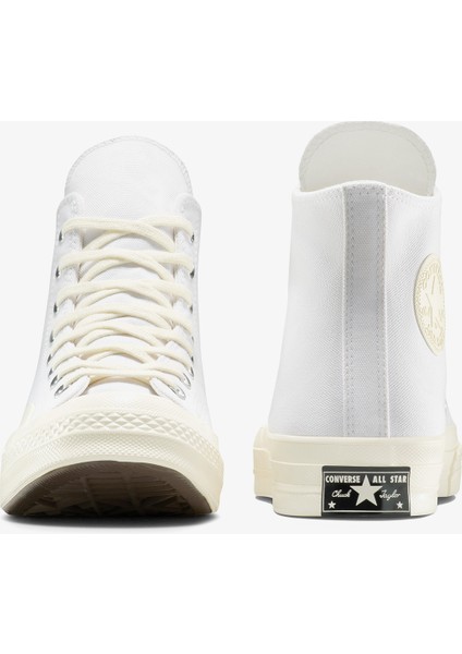 Chuck 70 Texture Unisex Beyaz SNEAKER.102