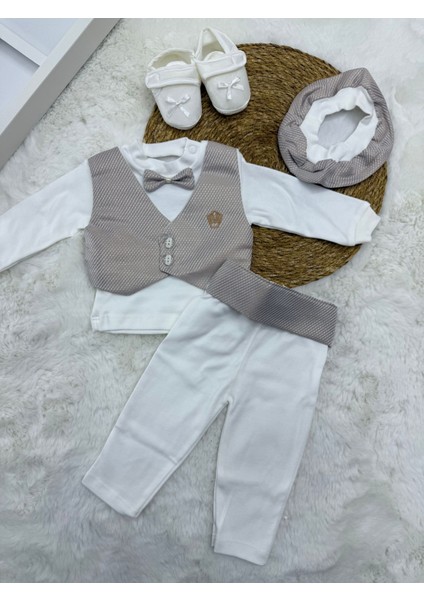Erkek Bebek Mevlüt Takımı Papyonlu Erkek Bebek Smokin Kıyafeti Sünnet Kıyafeti fiyatları