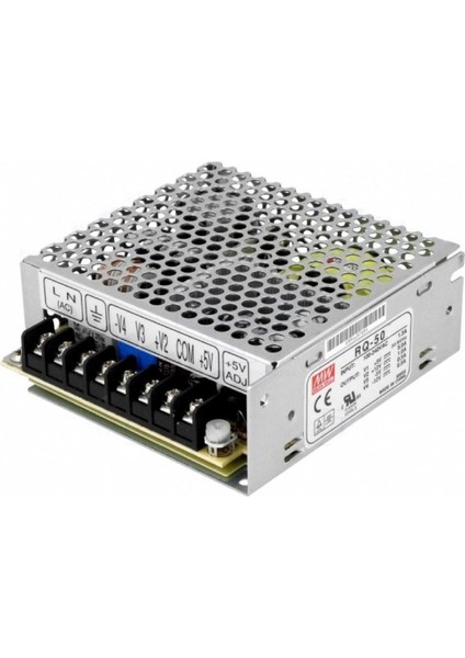 Meanwell RQ-50B ,110V..220VAC 5V/6A +12V/1.5A -12V/1A -5V/1A Güç Kaynağı