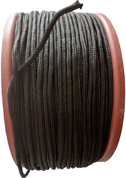 30 mt 6 mm Siyah Renk Polyester Içi Dolgulu Dağcılık Kamp Gemici Hamak Salıncak Iskota Ipi fiyatları