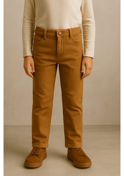 Erkek Çocuk Pantolon - Kamel Renk