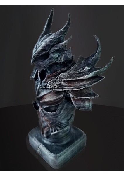 3D Skyrim Büst, Daedric Armor, Elder Scrolls Skyrim Figür HEDIYE,15CM fiyatları